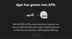 Desktop Screenshot of dgm-au.com