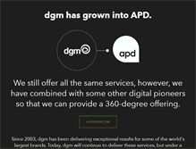 Tablet Screenshot of dgm-au.com